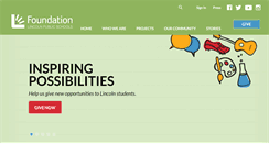 Desktop Screenshot of foundationforlps.org